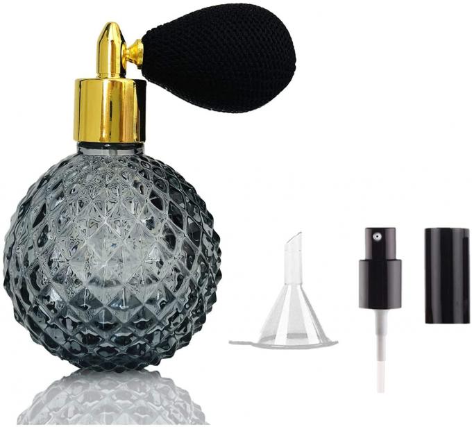 100mlガラス化粧品の容器はエアバッグ ガラスの香水スプレーのびんを設計する 4