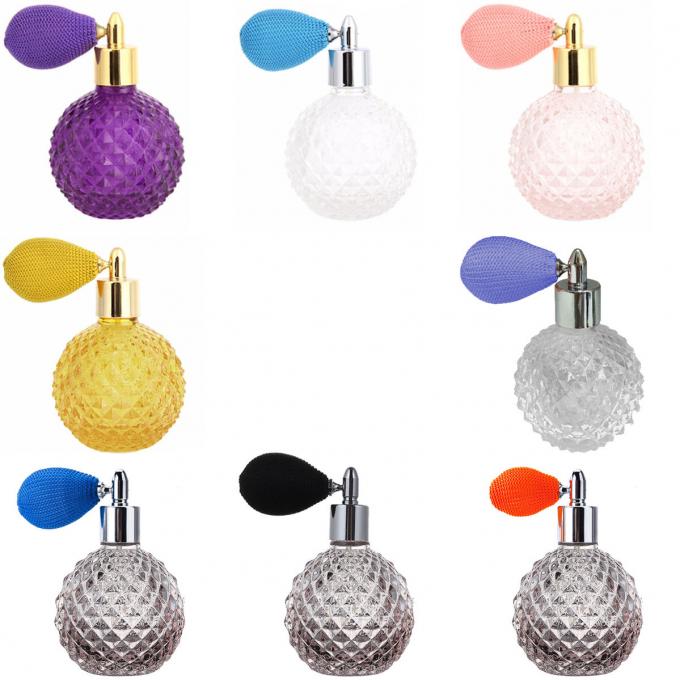 100mlガラス化粧品の容器はエアバッグ ガラスの香水スプレーのびんを設計する 6