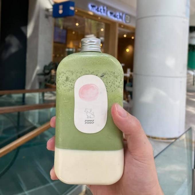 SGS ODMのプラスチック飲料はスムージーのミルクの茶飲むことのための12のOzをびん詰めにする 2