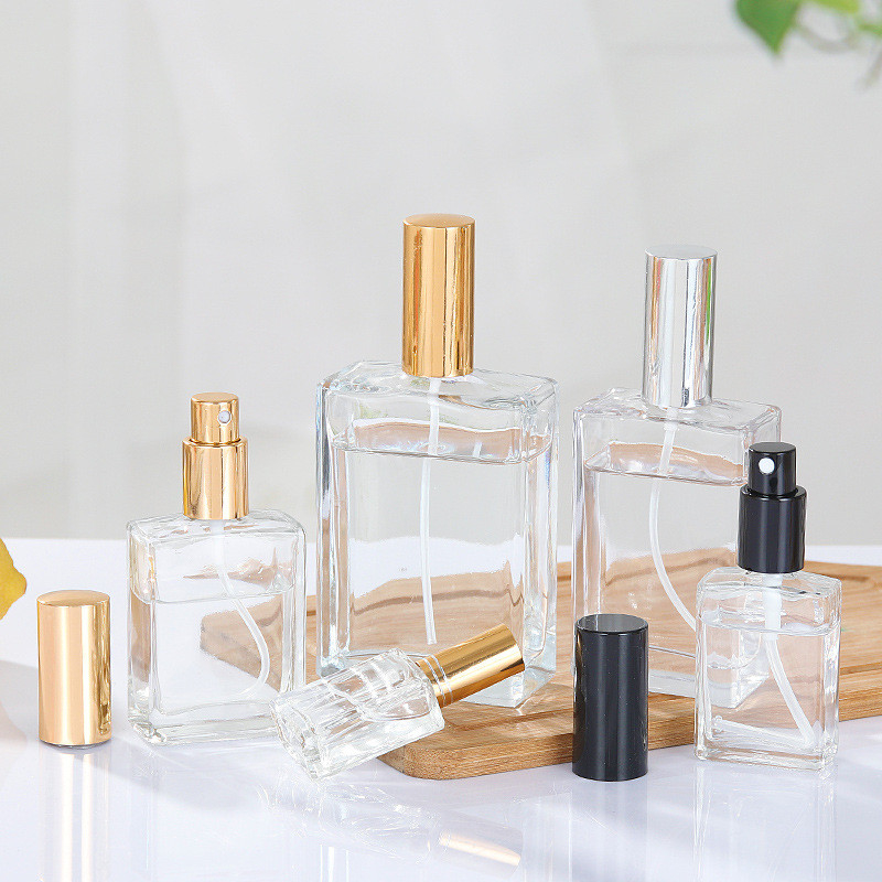 ODM Empty Glass Spray Perfume Bottles 50ml 1 2/ 3Oz Refillable