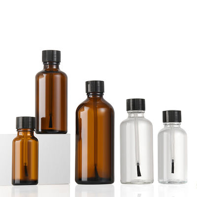 Good price ブラシの帽子が付いているゲルのマニキュアのびん50ml 100ml 15mlの精油のびん オンライン
