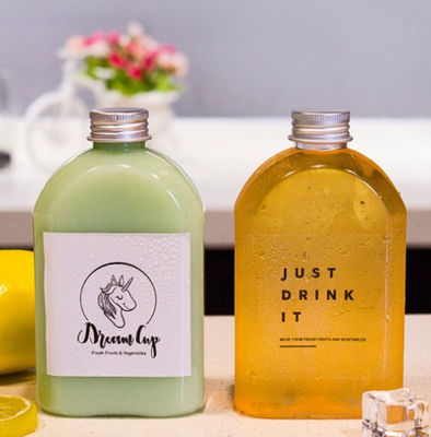 Good price 透明で平らな長方形の水差しの冷たい醸造物50mlへの500ml PETG オンライン