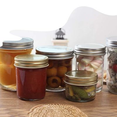 Good price OEMの夜通しのオートムギはパフェが密封状態で瓶を密封したガラス貯蔵のびんをゼリー状にする オンライン