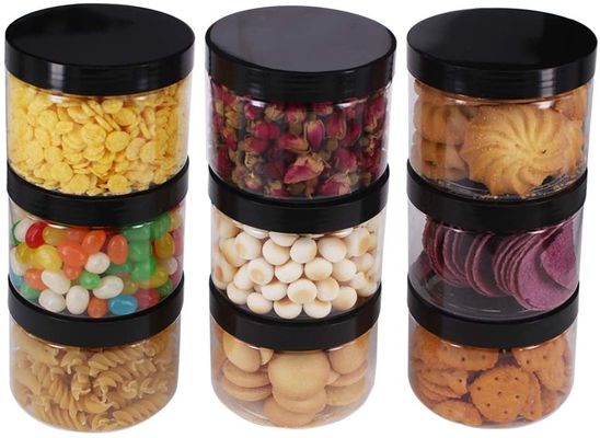 Good price 260ml 10*6.5cmのプラスチック味をつけるびんのプラスチック貯蔵のびんの気密の再生利用できる オンライン