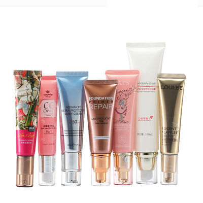 Good price HDPE LLDPE空気のないポンプ管化粧品の包装の空の注文13oz オンライン