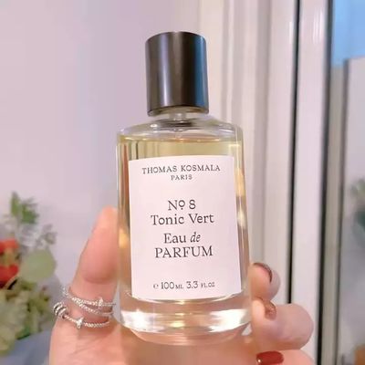 Good price 注文の贅沢な15mmひだが付く首ガラスの化粧品の容器の厚いガラス物質的な香水瓶 オンライン